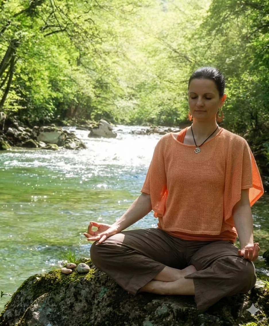 Julie Poisot, professeure de yoga certifiée IFY — Vosges